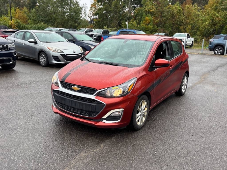 Orange 2021 Chevrolet Spark Hatchback Front-Wheel Drive Manual