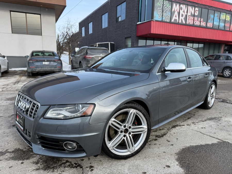 Gray 2012 Audi S4 Sedan All-Wheel Drive Automatic