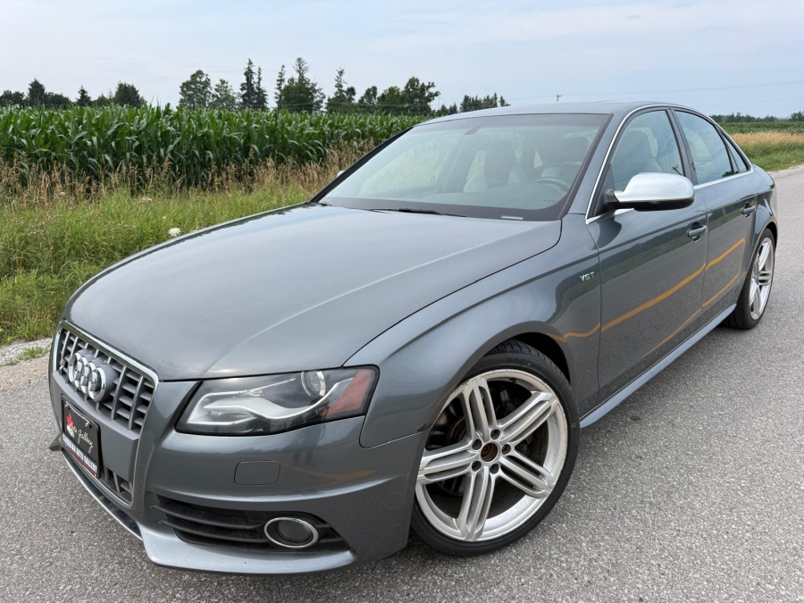 Gray 2012 Audi S4 Sedan All-Wheel Drive Automatic