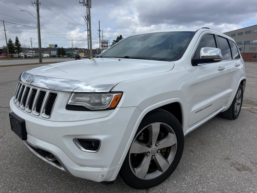 White 2014 Jeep Grand Cherokee SUV / Crossover Four-Wheel Drive Automatic
