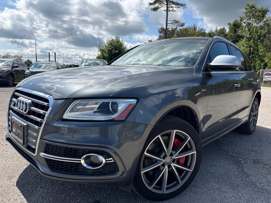 Gray 2016 Audi SQ5 SUV / Crossover All-Wheel Drive Automatic