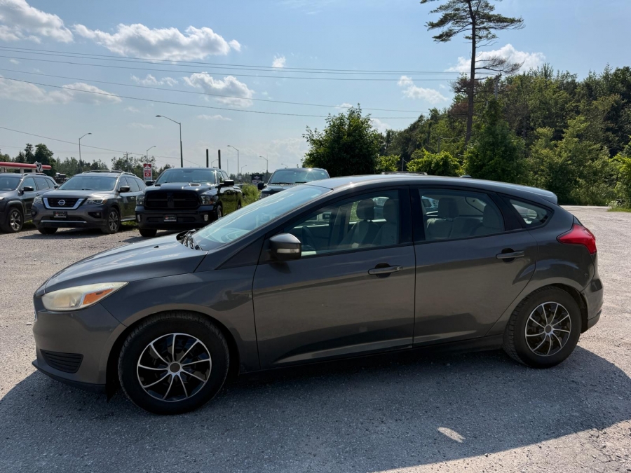 Gray 2016 Ford Focus Hatchback Front-Wheel Drive Automatic