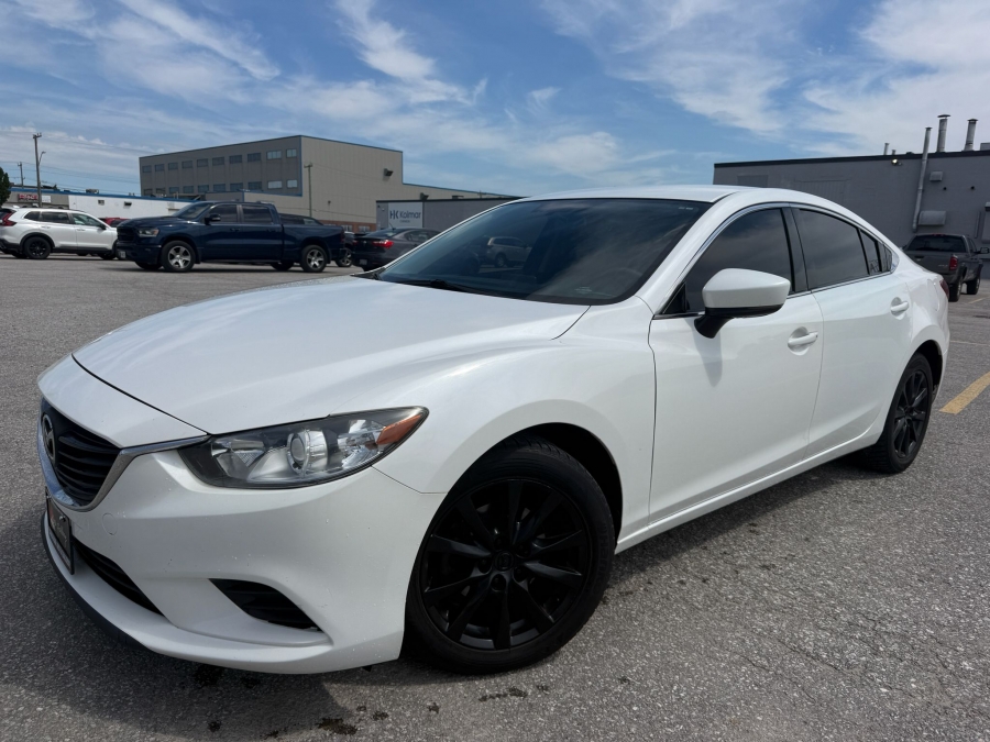 White 2017 Mazda MAZDA6 Sedan Automatic