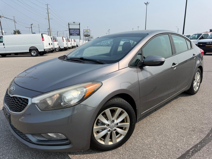 Gray 2015 Kia Forte Sedan Automatic