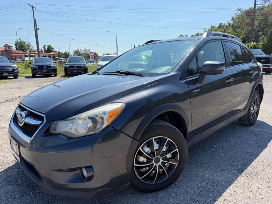 Gray 2015 Subaru Crosstrek Hybrid SUV / Crossover All-Wheel Drive 6-Speed CVT