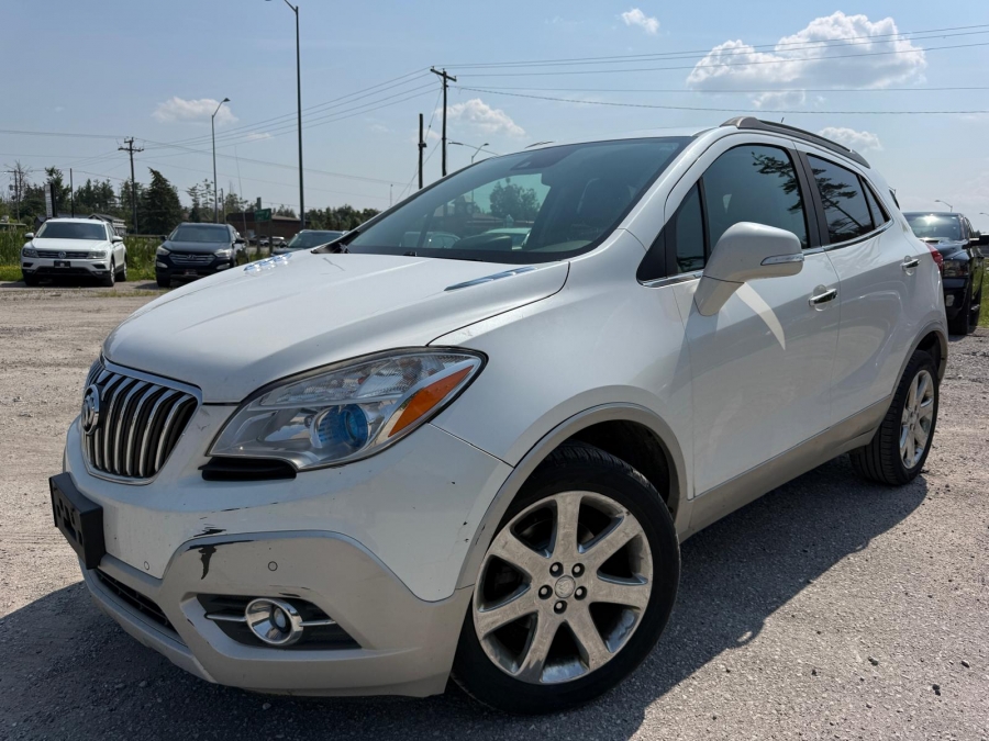 White 2014 Buick Encore SUV / Crossover All-Wheel Drive Automatic