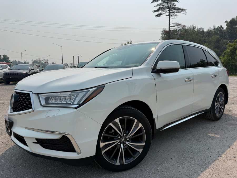 White 2019 Acura MDX SUV / Crossover All-Wheel Drive Automatic