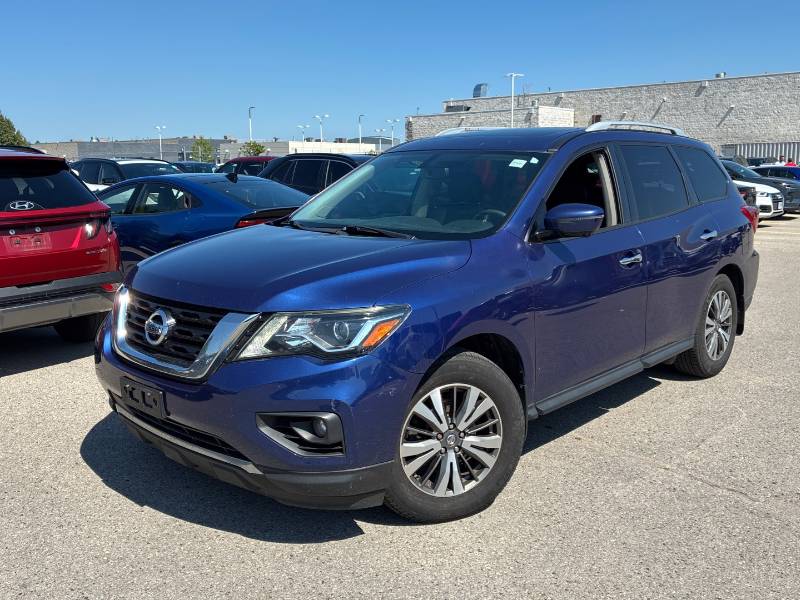 Blue 2017 Nissan Pathfinder SUV / Crossover Four-Wheel Drive Continuously Variable Transmission