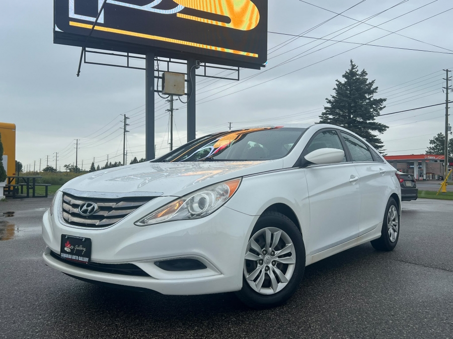 White 2012 Hyundai Sonata Sedan Front-Wheel Drive Automatic