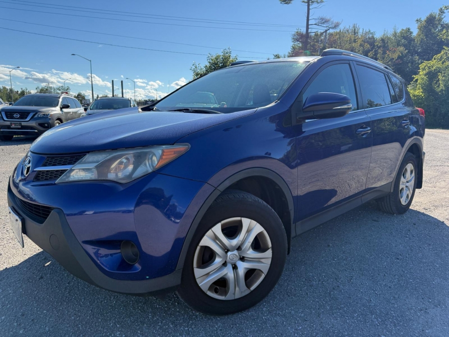 Blue 2015 Toyota RAV4 SUV / Crossover All-Wheel Drive Automatic
