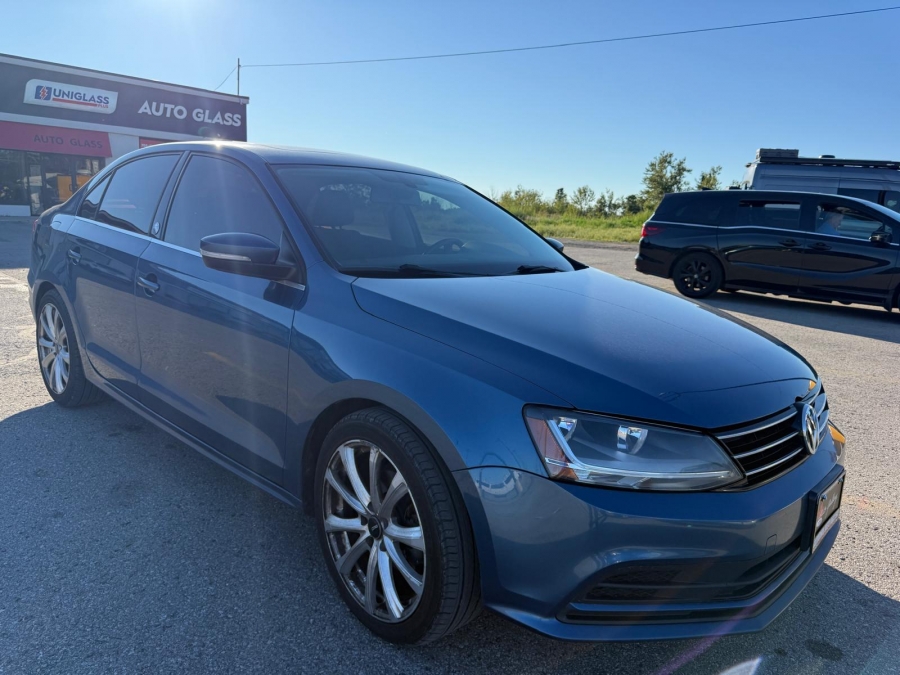 Blue 2017 Volkswagen Jetta Sedan Front-Wheel Drive Automatic