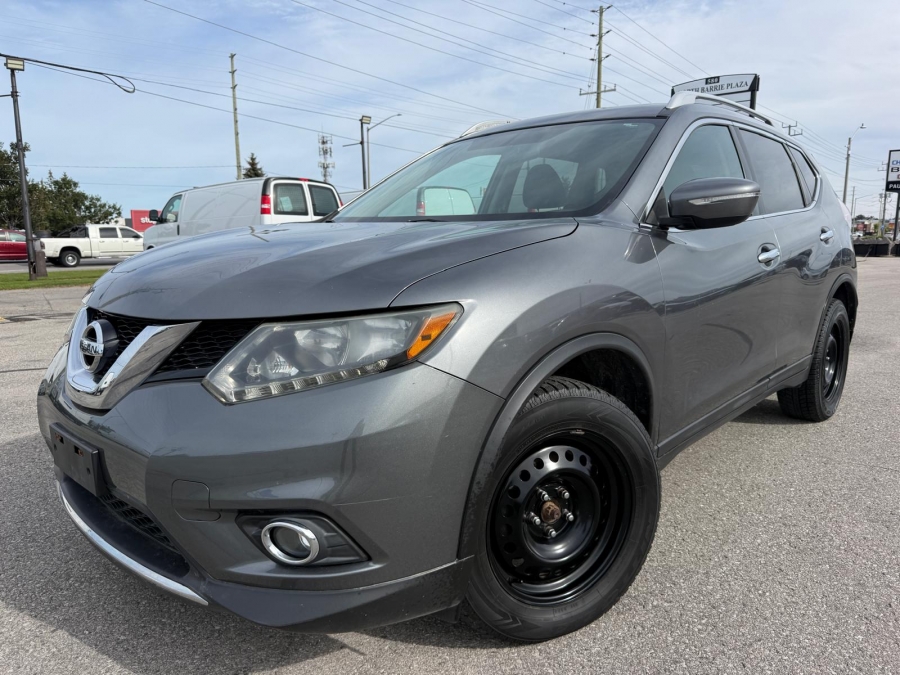 Gray 2015 Nissan Rogue SUV / Crossover All-Wheel Drive Continuously Variable Transmission