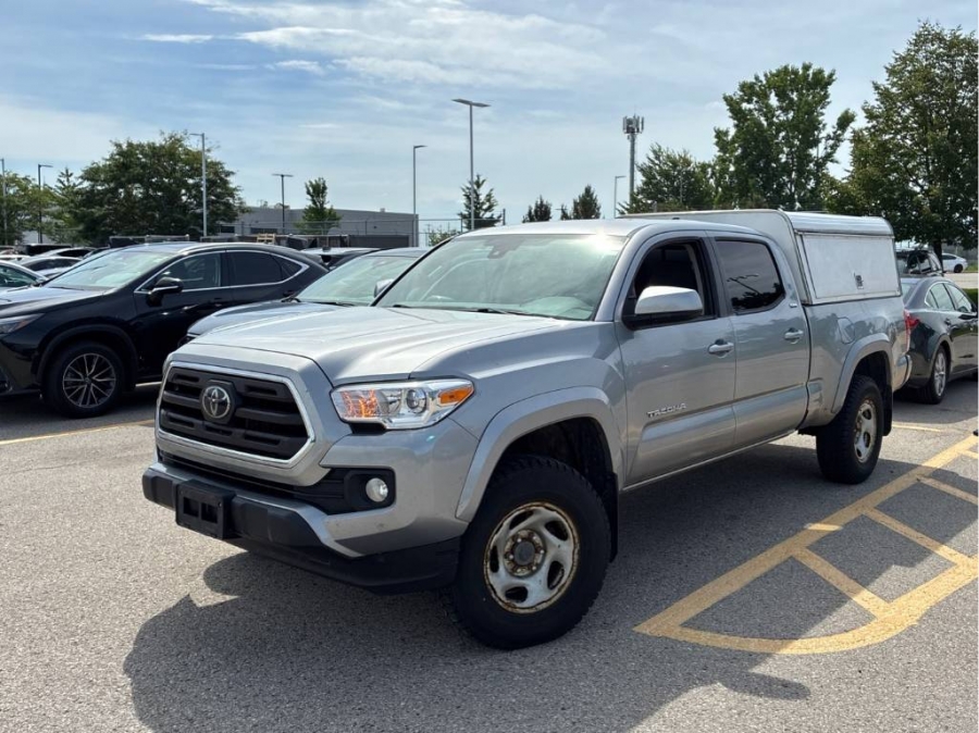 Silver 2018 Toyota Tacoma Pickup Truck Four-Wheel Drive Automatic