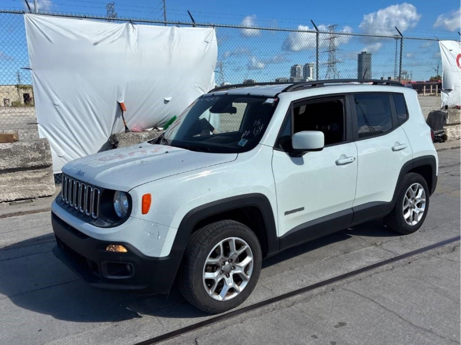 White 2016 Jeep Renegade SUV / Crossover Four-Wheel Drive Automatic
