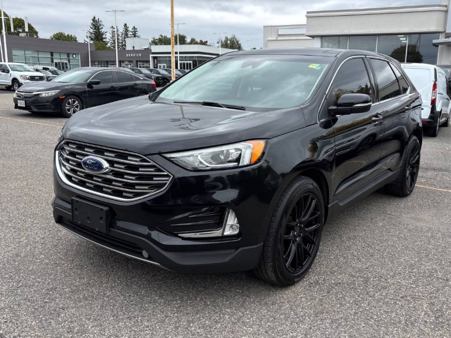 Black 2019 Ford Edge SUV / Crossover All-Wheel Drive Automatic