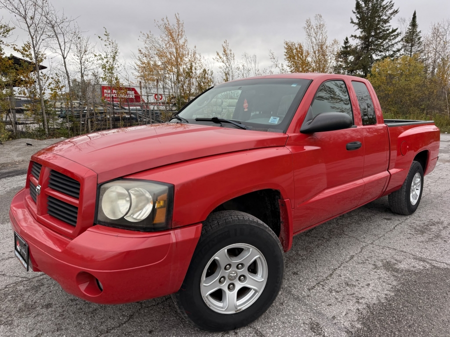 Red 2007 Dodge Dakota Pickup Truck 4X2 Automatic