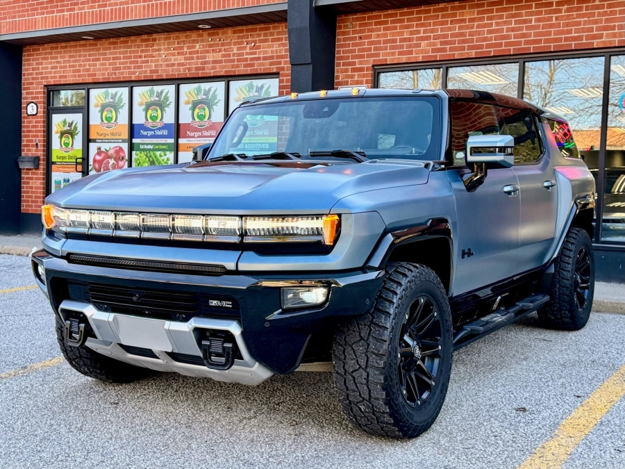 Blue 2024 GMC Hummer EV SUV SUV / Crossover All-Wheel Drive Automatic