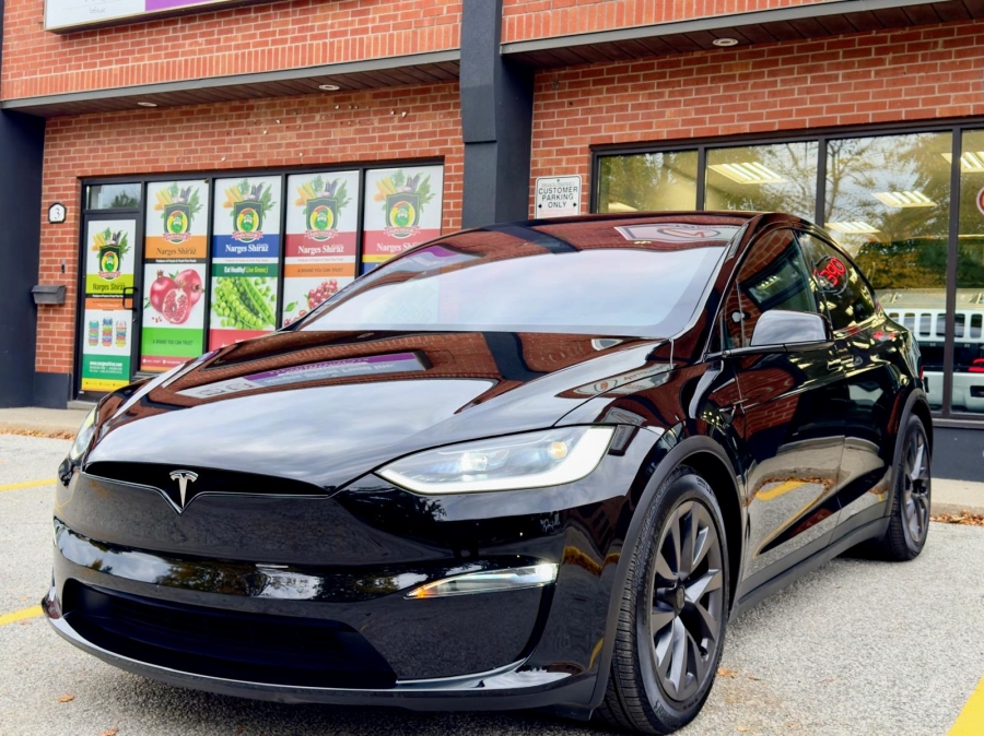 Black 2025 Tesla Model X SUV / Crossover All-Wheel Drive Automatic