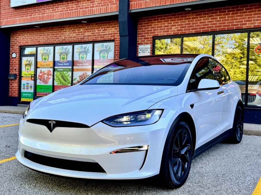White 2025 Tesla Model X AWD SUV / Crossover All-Wheel Drive Automatic