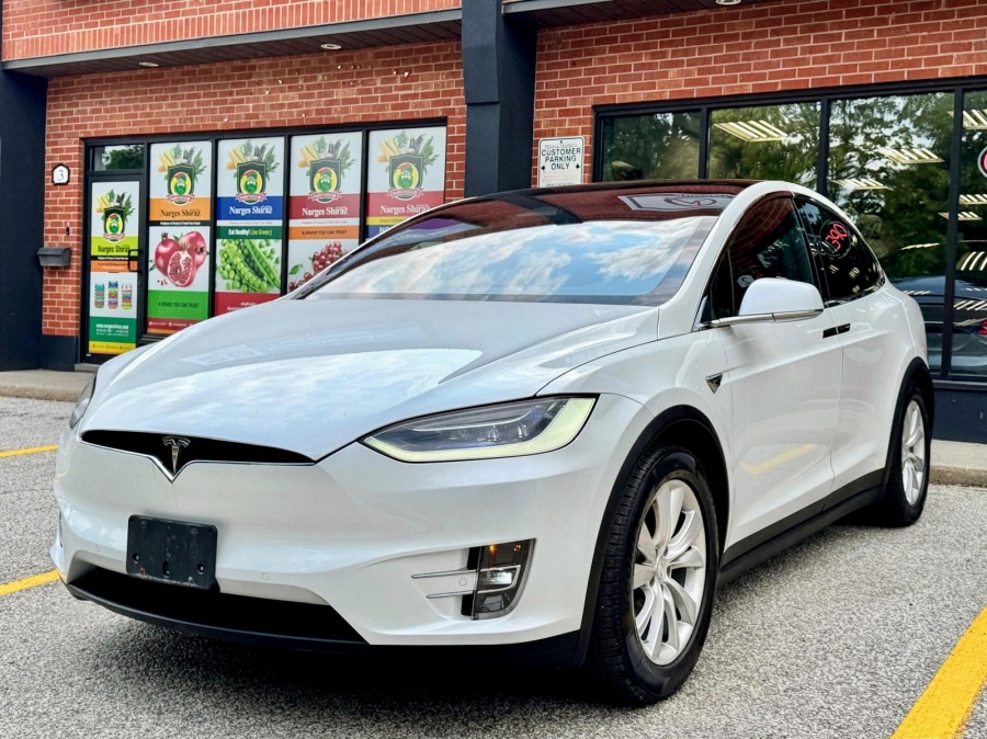 White 2017 Tesla Model X SUV / Crossover All-Wheel Drive Automatic