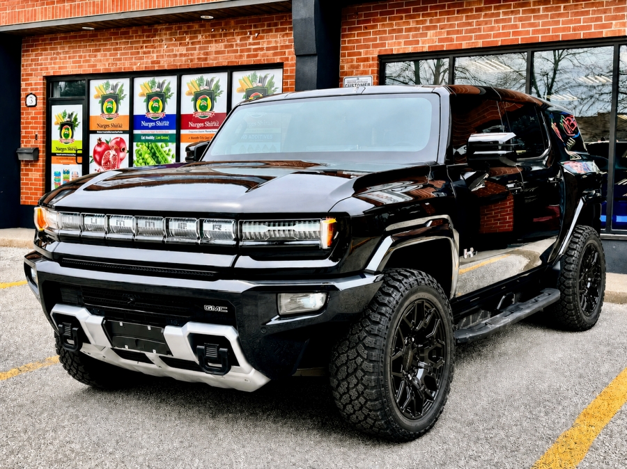 Black 2024 GMC Hummer EV SUV SUV / Crossover All-Wheel Drive Automatic