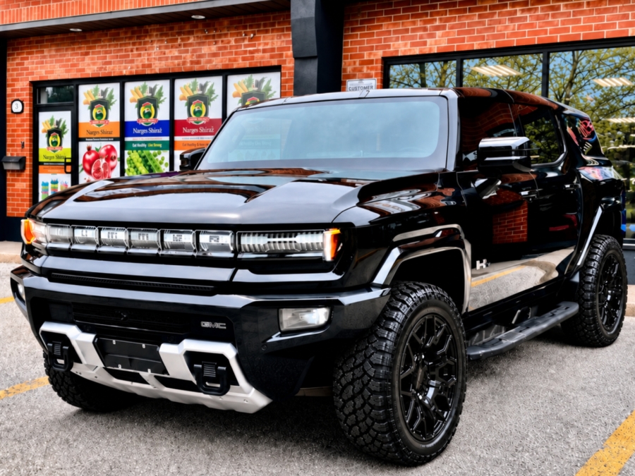Black 2024 GMC Hummer EV SUV SUV / Crossover All-Wheel Drive Automatic