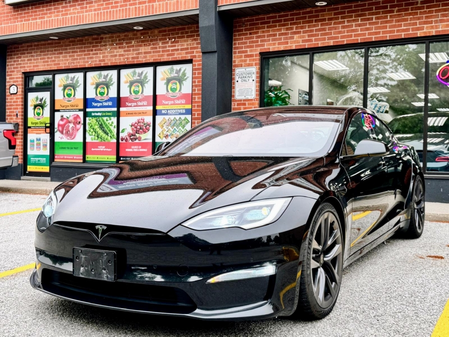 Black 2022 Tesla Model S Sedan All-Wheel Drive Automatic