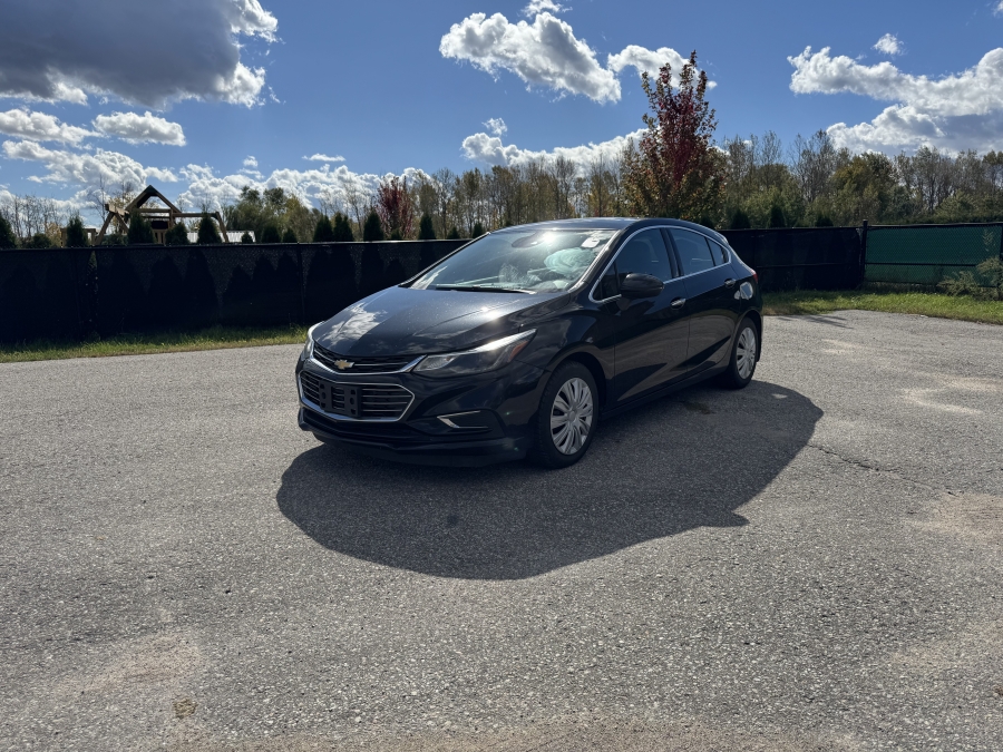 Black 2017 Chevrolet Cruze Hatchback Front-Wheel Drive Automatic