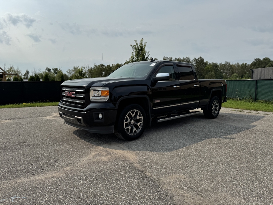 Black 2015 GMC Sierra 1500 Pickup Truck Four-Wheel Drive Automatic