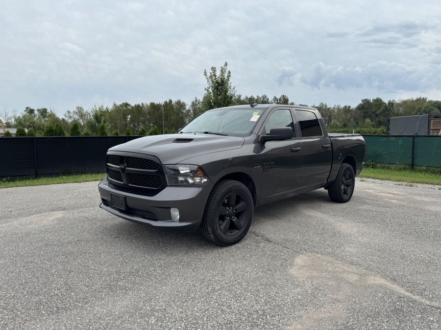 Gray 2022 RAM 1500 Pickup Truck Four-Wheel Drive Automatic