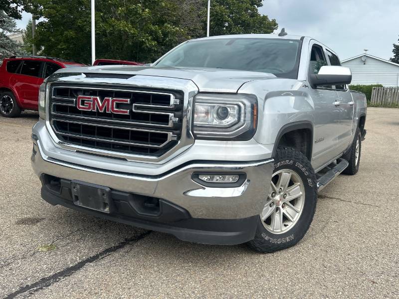 Silver 2017 GMC Sierra 1500 Pickup Truck Four-Wheel Drive Automatic