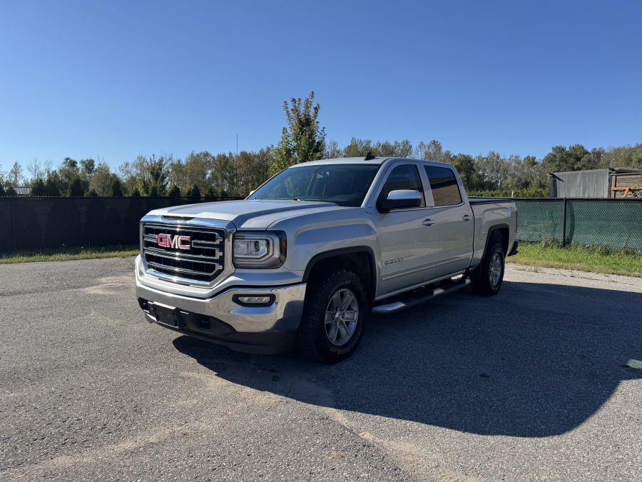 Silver 2017 GMC Sierra 1500 Pickup Truck Four-Wheel Drive Automatic