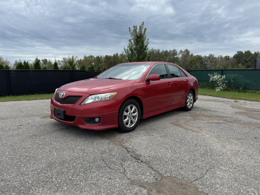 Red 2010 Toyota Camry Sedan Front-Wheel Drive Automatic