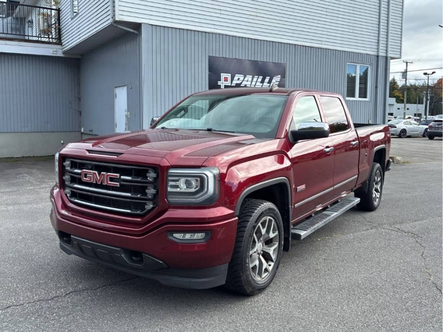 Red 2016 GMC Sierra 1500 Pickup Truck Four-Wheel Drive Automatic