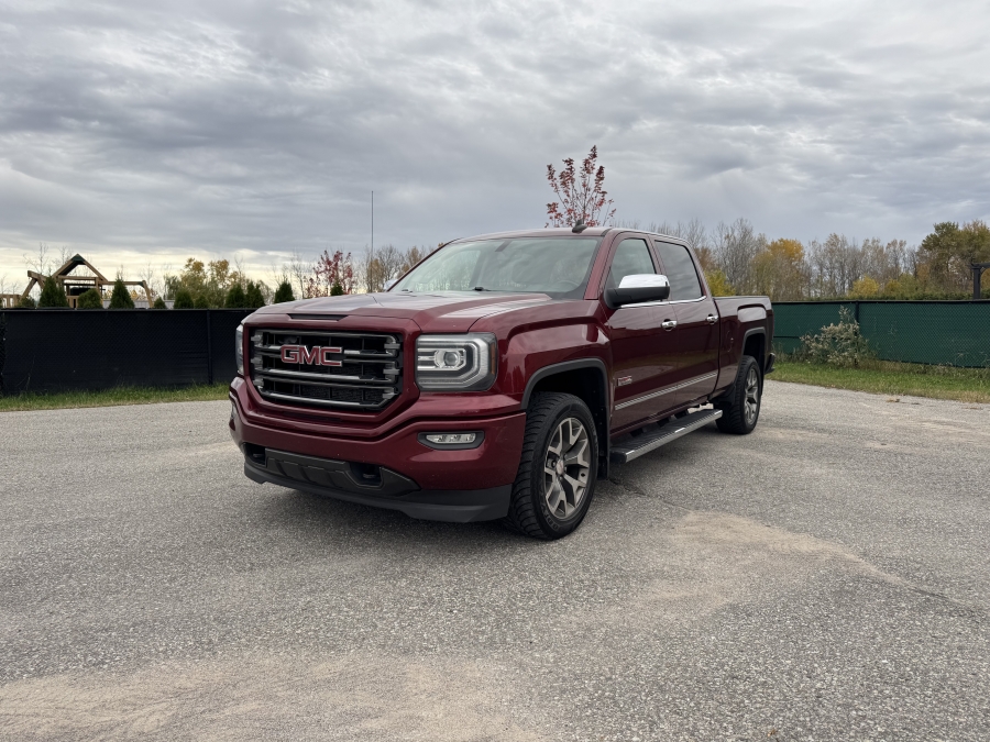 Red 2016 GMC Sierra 1500 Pickup Truck Four-Wheel Drive Automatic