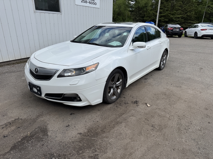 White 2014 Acura TL Sedan All-Wheel Drive Automatic