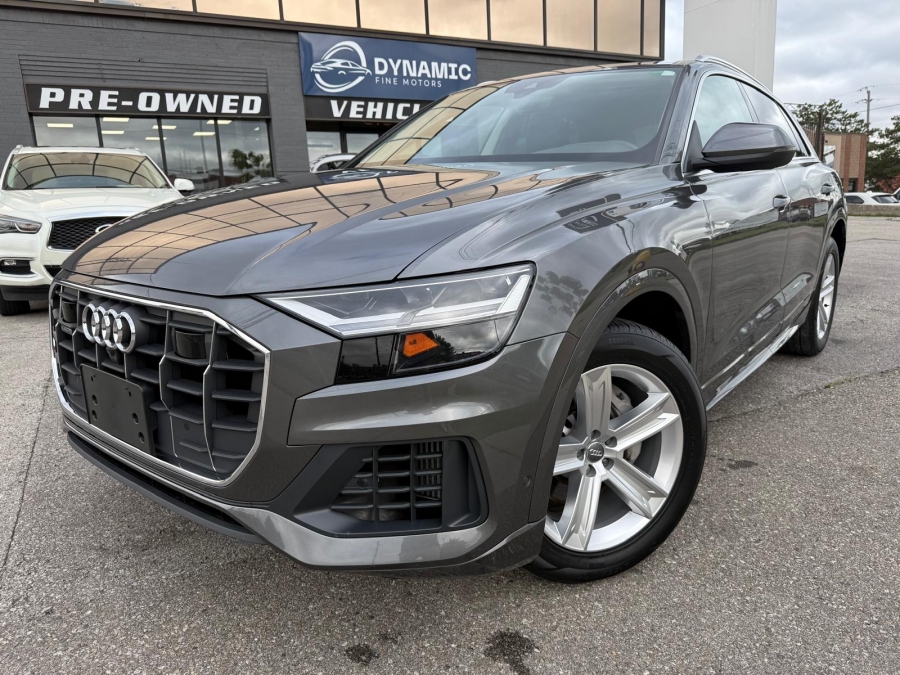 Gray 2019 Audi Q8 SUV / Crossover Automatic