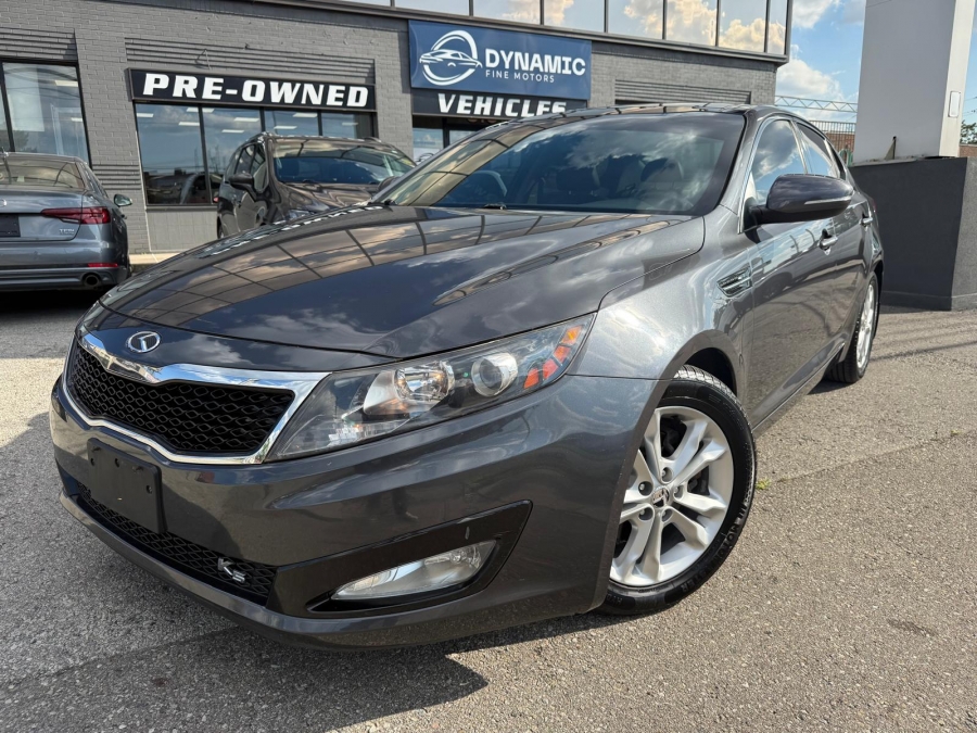 Gray 2012 Kia Optima Sedan Automatic