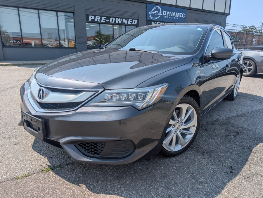 Gray 2016 Acura ILX Sedan Front-Wheel Drive Automatic