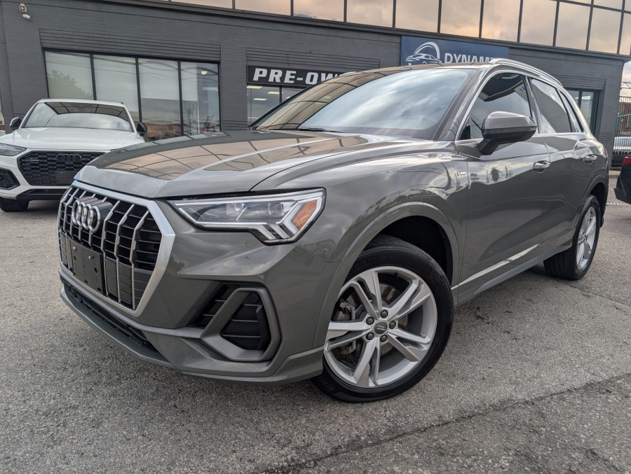 Gray 2021 Audi Q3 SUV / Crossover All-Wheel Drive Automatic