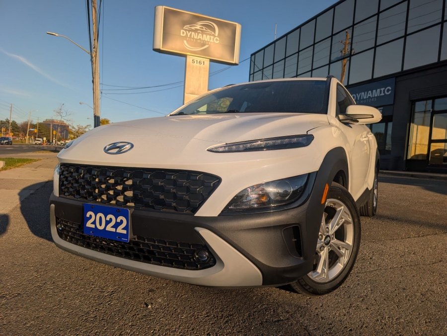 White 2022 Hyundai Kona SUV / Crossover Automatic