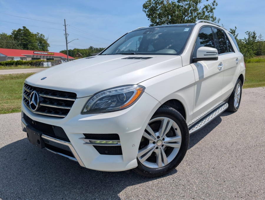 White 2014 Mercedes-Benz M-Class SUV / Crossover All-Wheel Drive Automatic