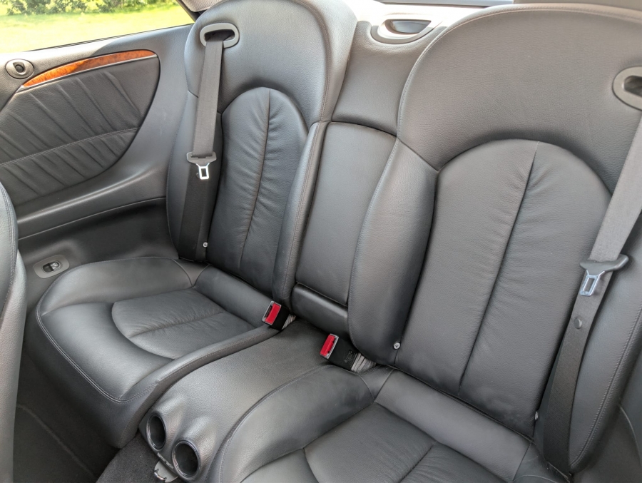 Gray 2007 Mercedes-Benz CLK Convertible Rear-Wheel Drive Automatic