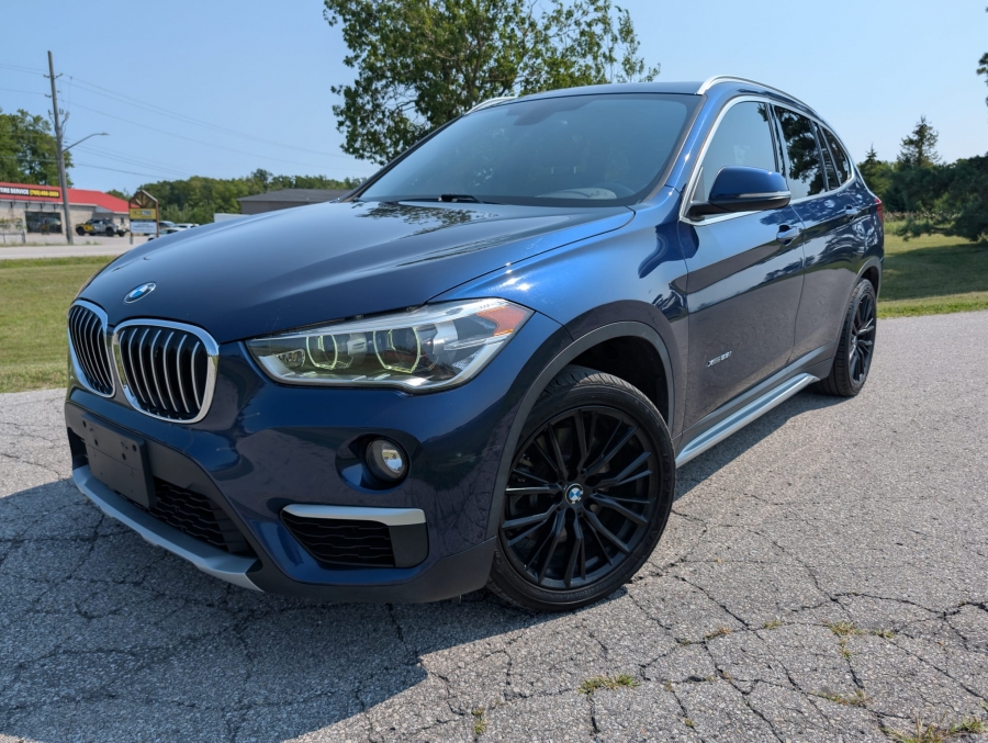 Blue 2018 BMW X1 SUV / Crossover All-Wheel Drive Automatic