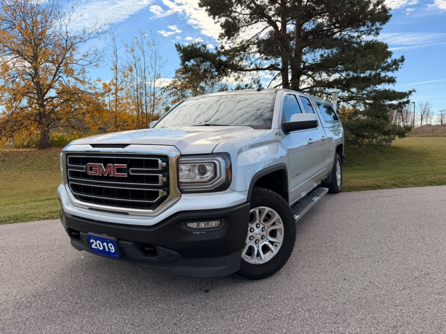 Silver 2019 GMC Sierra 1500 Limited Pickup Truck Four-Wheel Drive Automatic