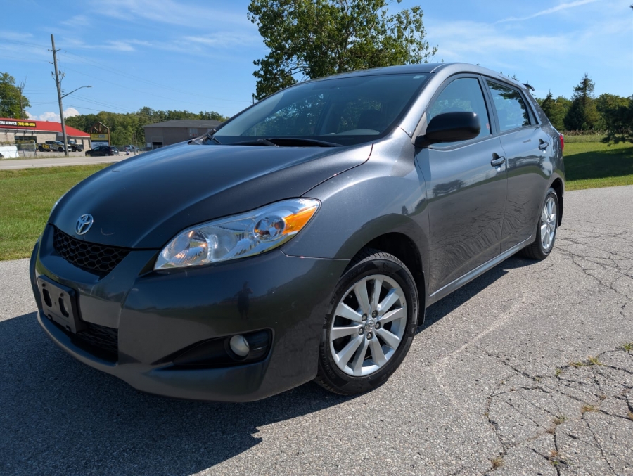 Gray 2010 Toyota Matrix Hatchback Front-Wheel Drive Automatic